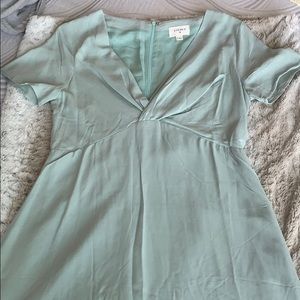 Everly seafoam green dress